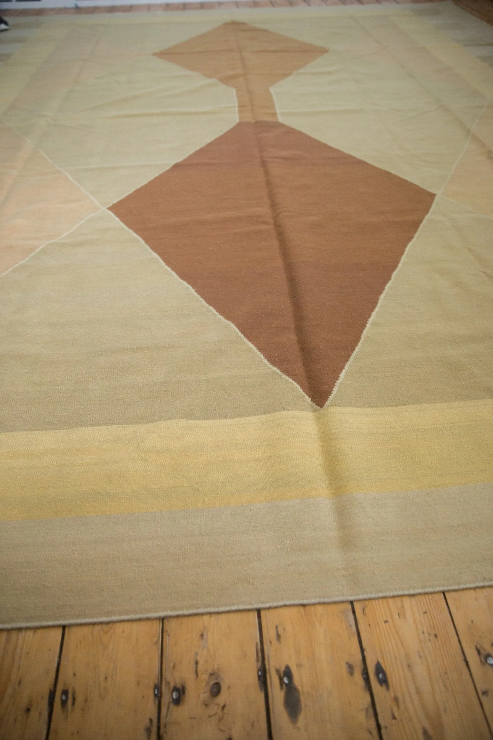 11x14 Vintage Contemporary Kilim Carpet