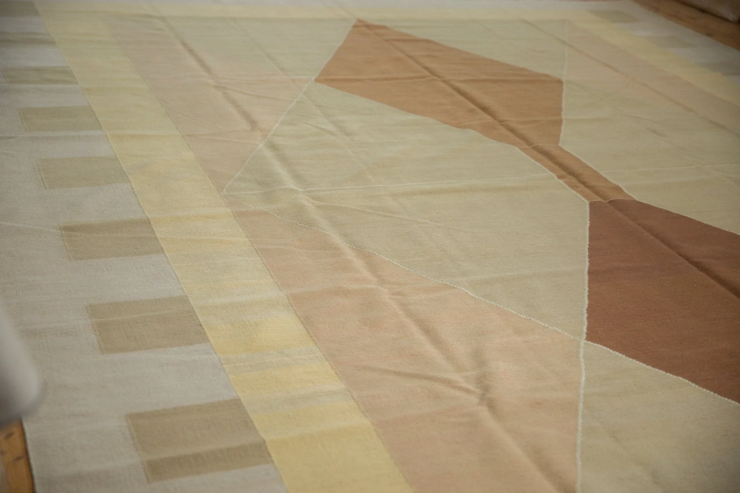 11x14 Vintage Contemporary Kilim Carpet