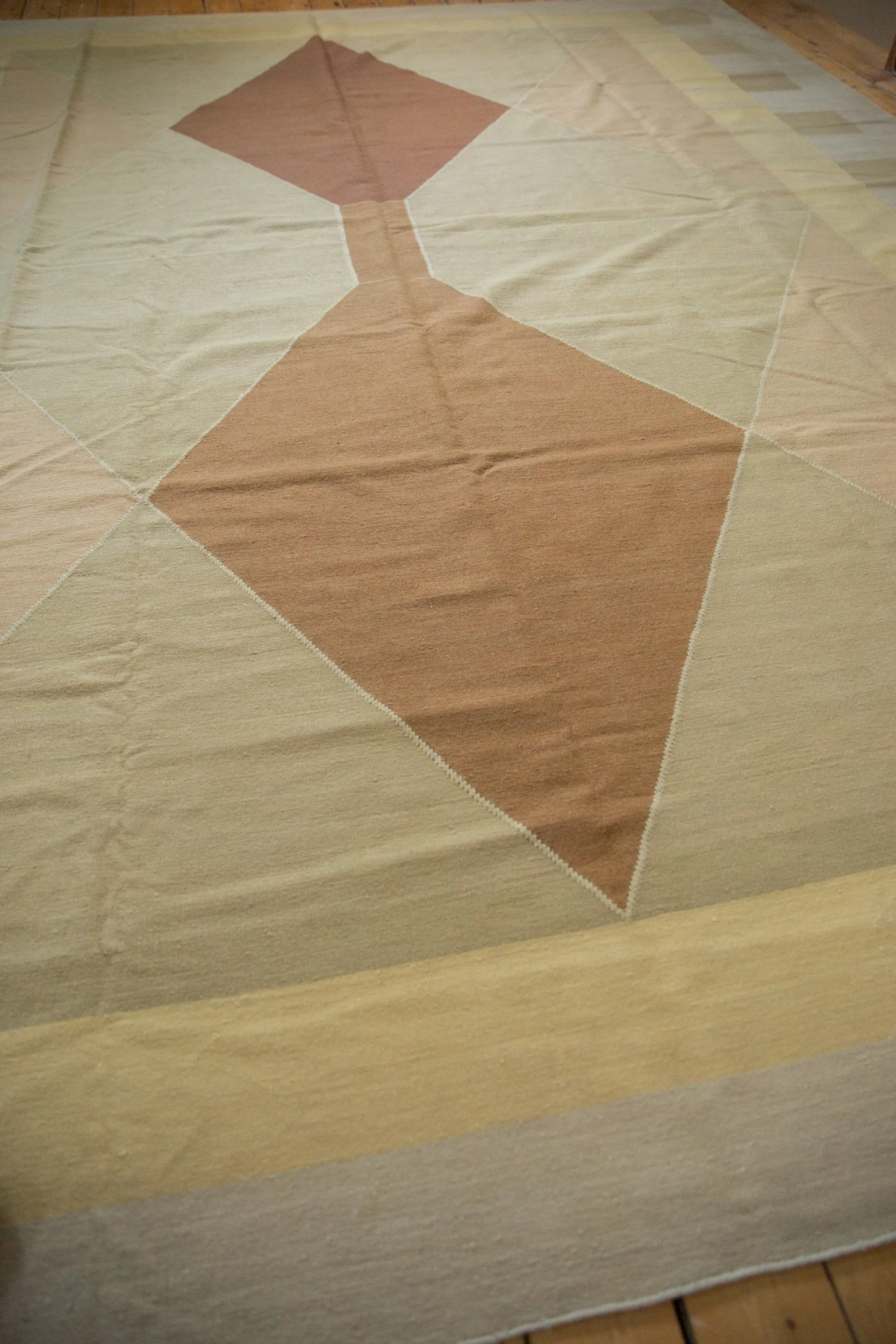 11x14 Vintage Contemporary Kilim Carpet
