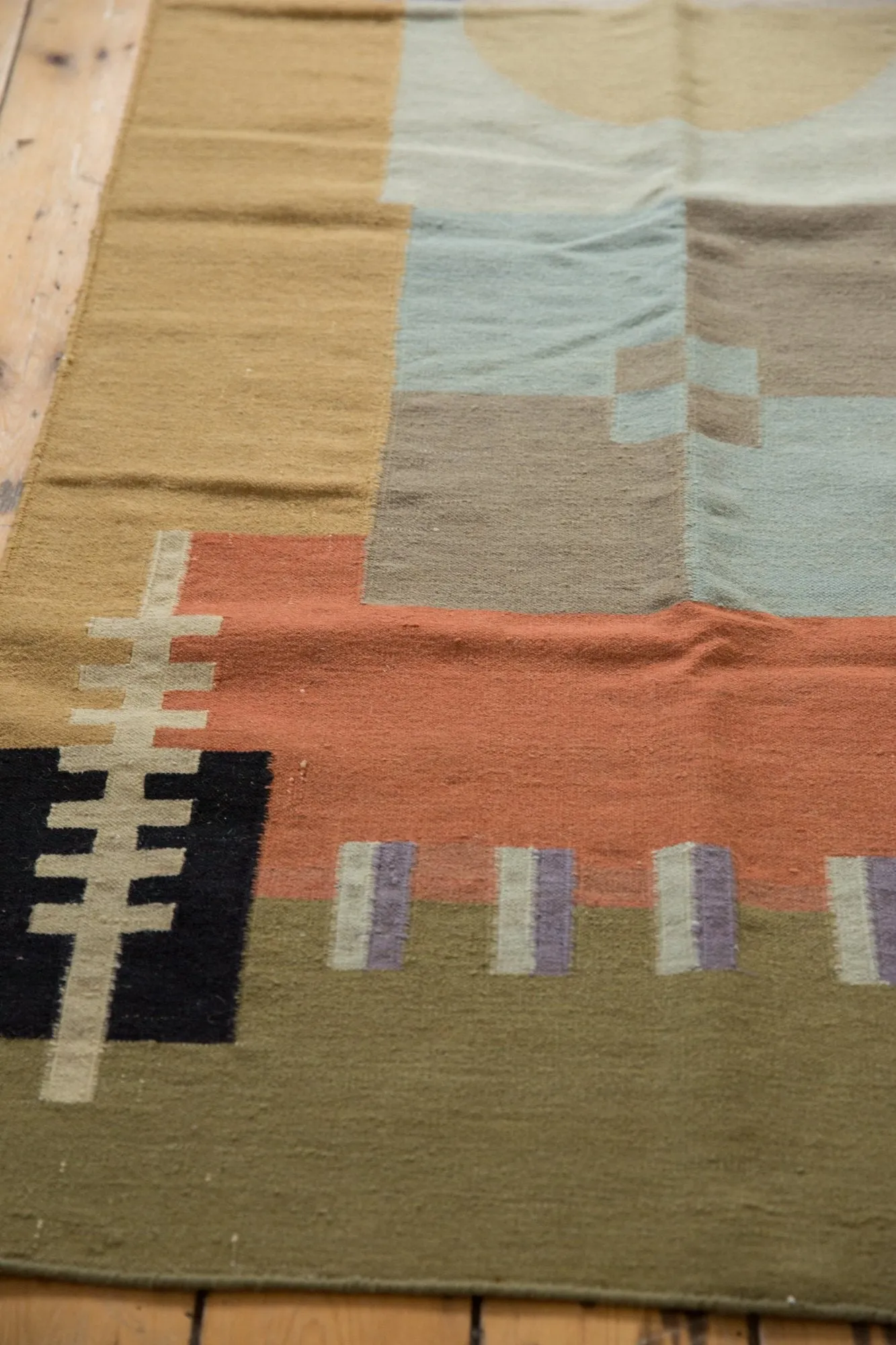 3x12 Vintage Contemporary Kilim Rug Runner