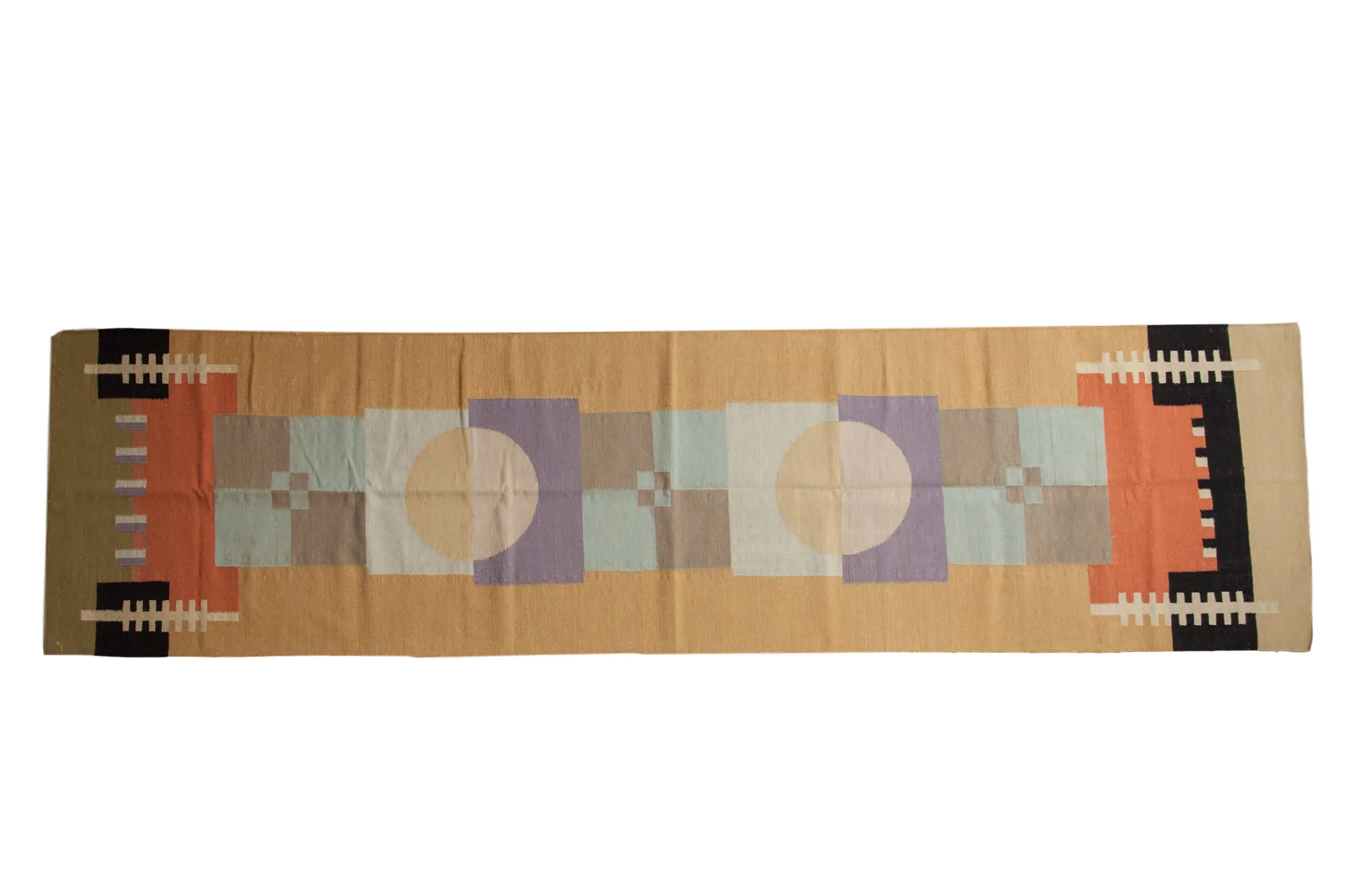 3x12 Vintage Contemporary Kilim Rug Runner