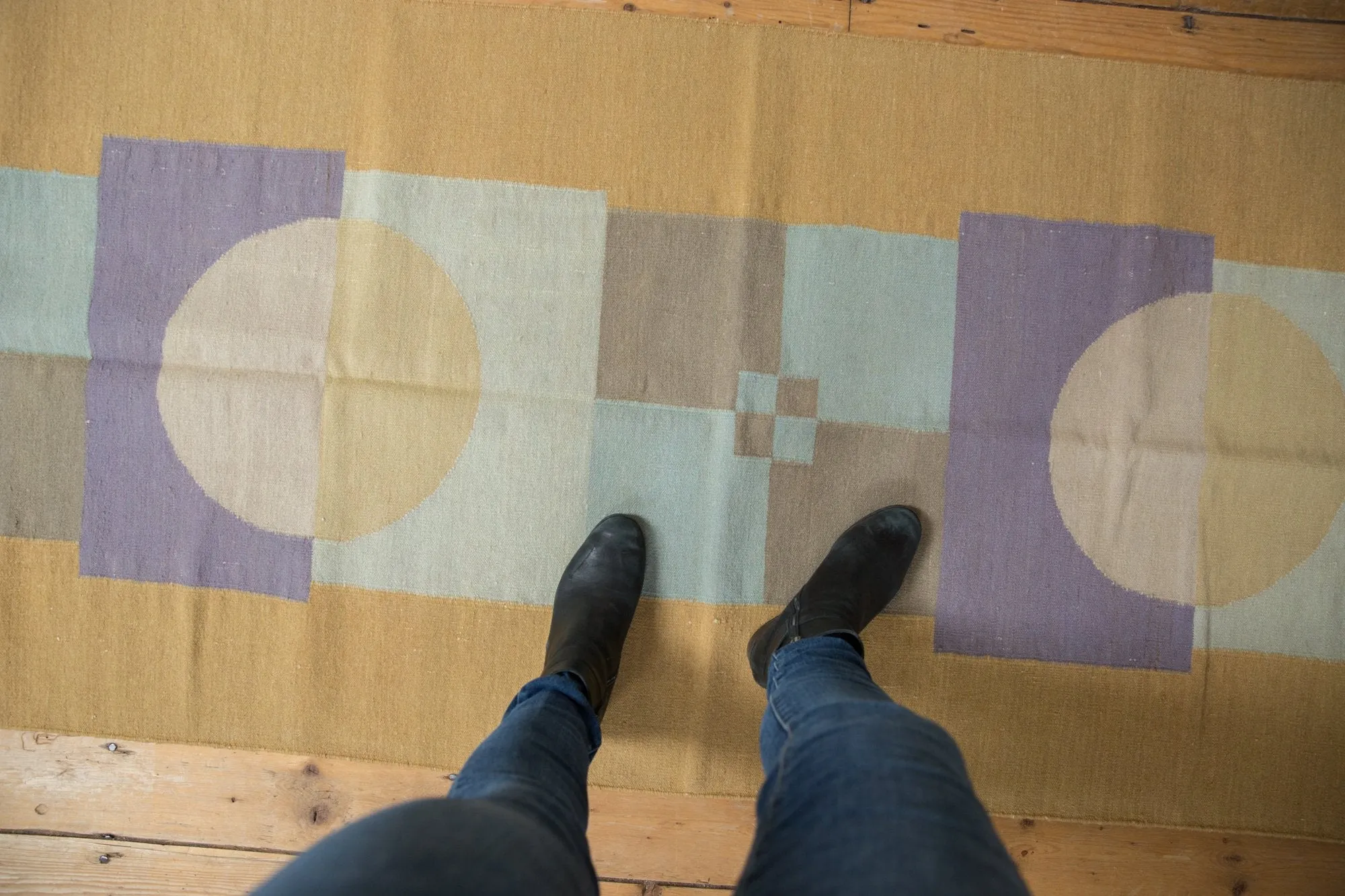 3x12 Vintage Contemporary Kilim Rug Runner