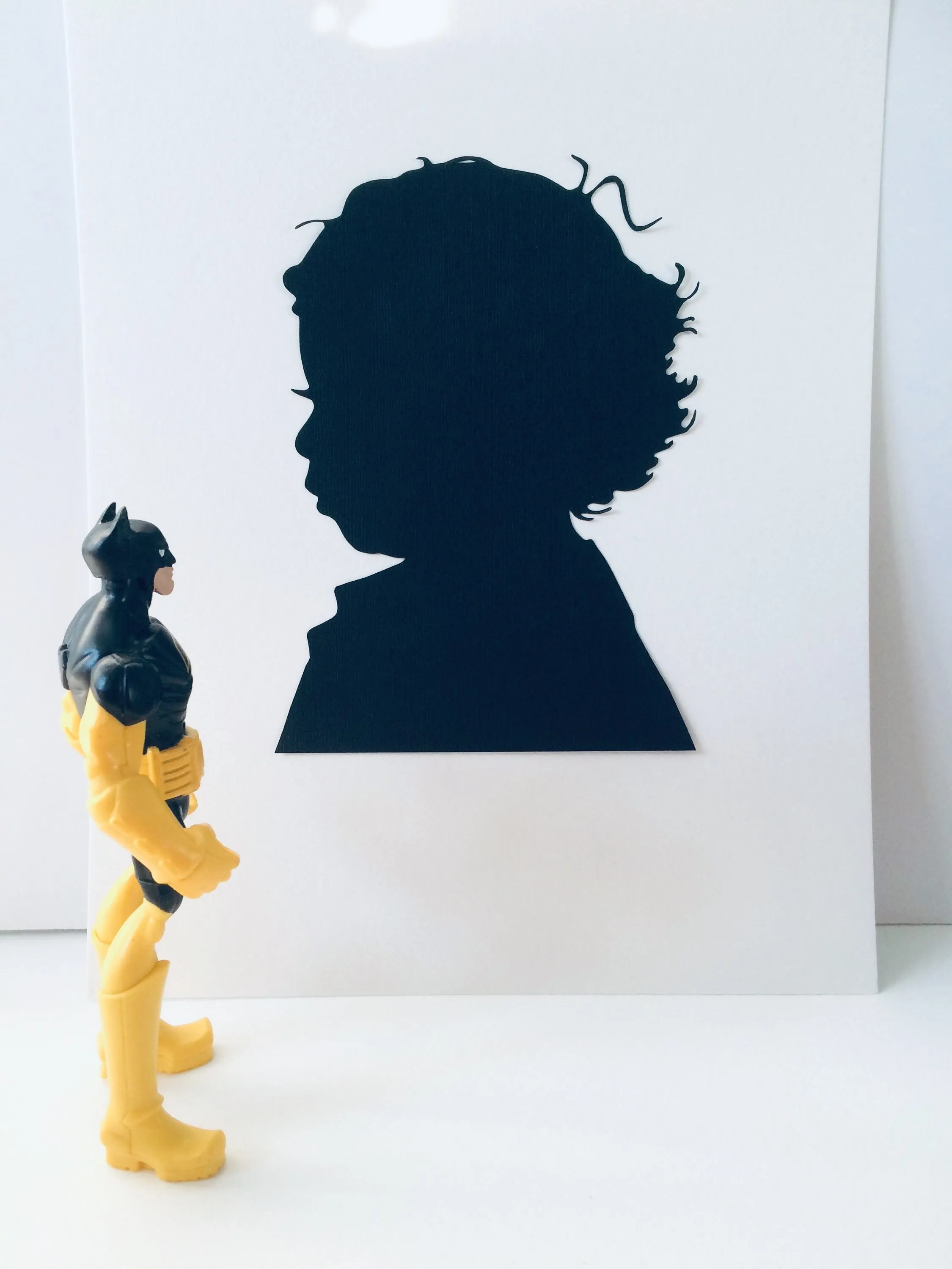 5 by 7 Timeless Hand-Cut Silhouettes by Elle | Custom Art for Generations