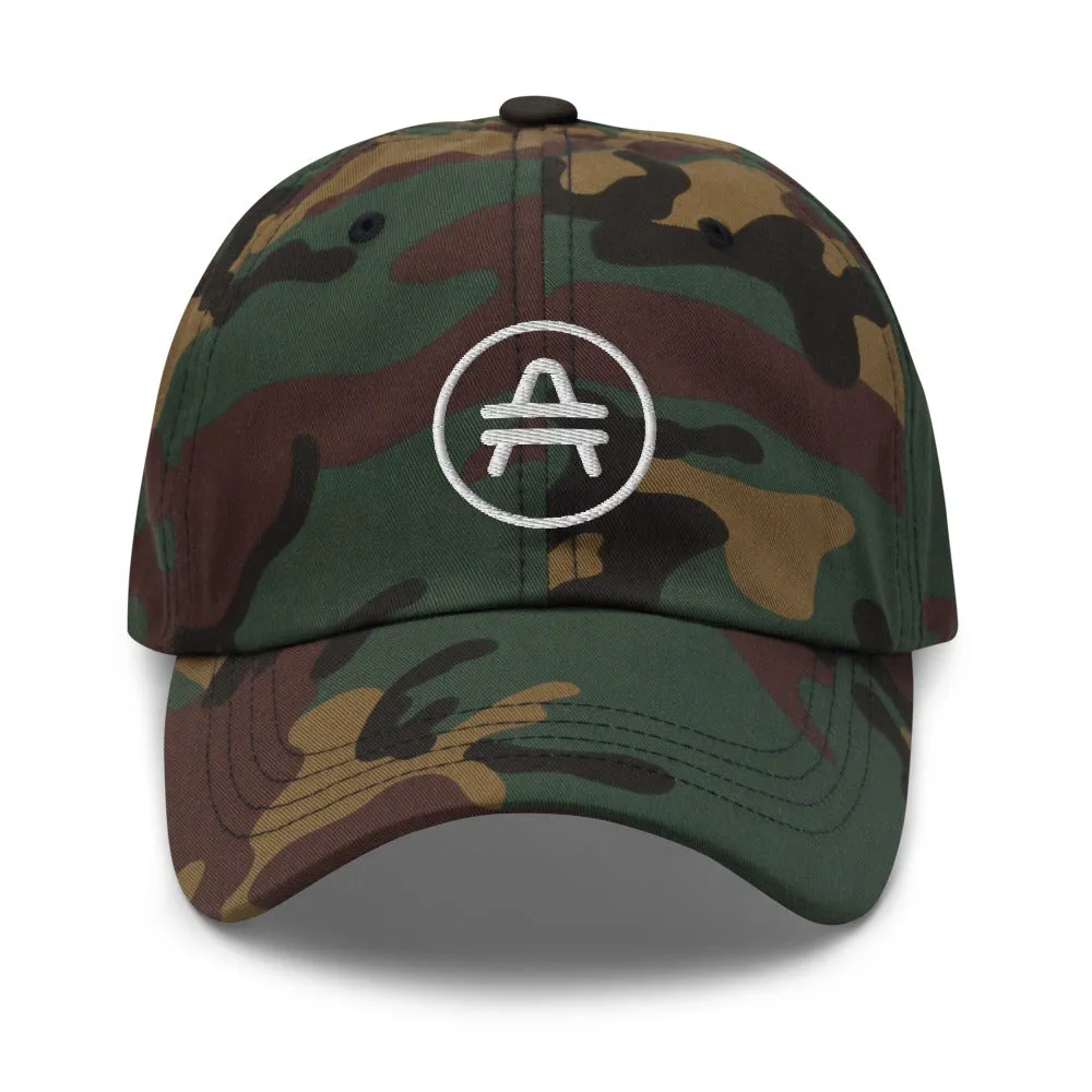 AMP Token Stenciled Alt-logo Cap