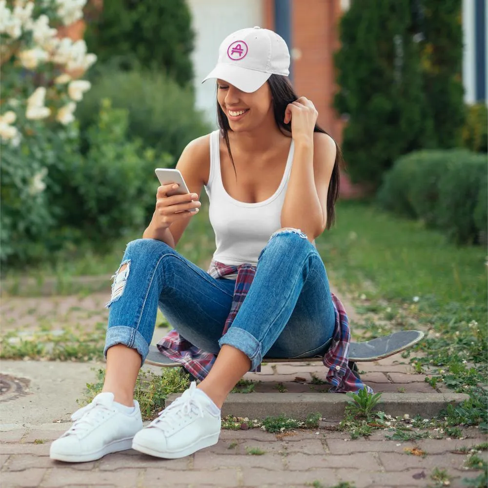 AMP Token Stenciled Alt-logo Cap