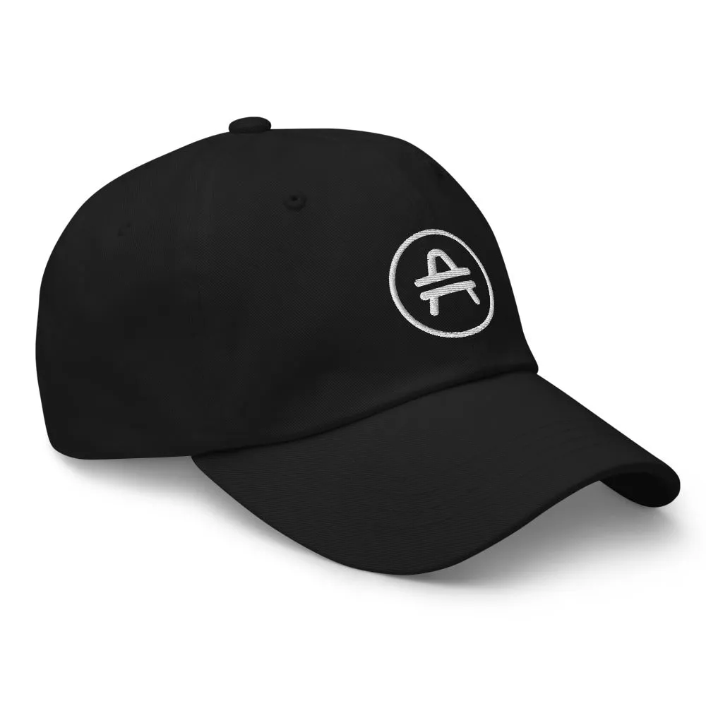 AMP Token Stenciled Alt-logo Cap