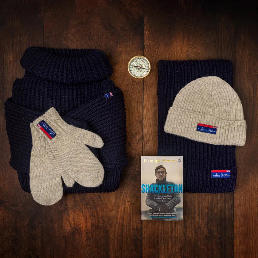 Arthur Beale Maritime Wool Mitten