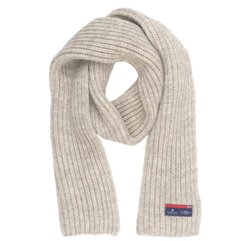Arthur Beale Maritime Wool Scarf