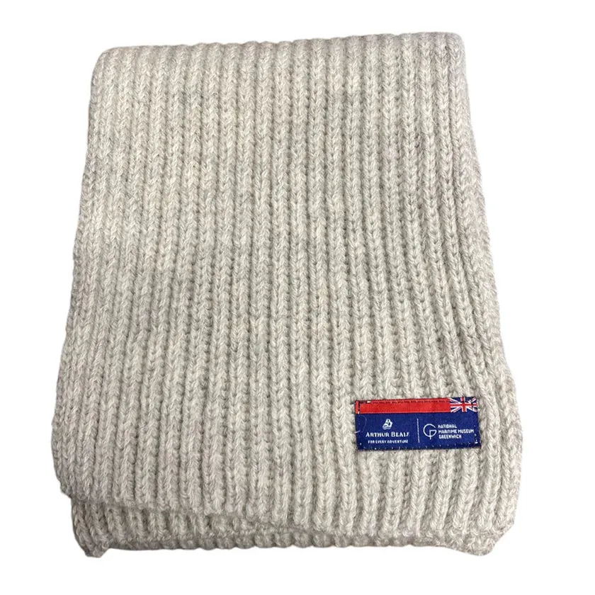 Arthur Beale Maritime Wool Scarf
