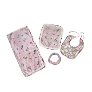 Baby Blanket Bottles Gift Set