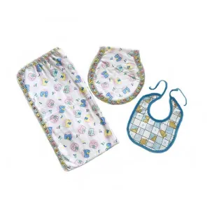 Baby Blanket Colors Bears Gift Set
