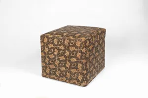 Borneo Mat Square Ottoman - Prism 2