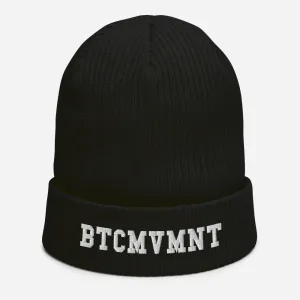 BTCMVMNT Ribbed Beanie