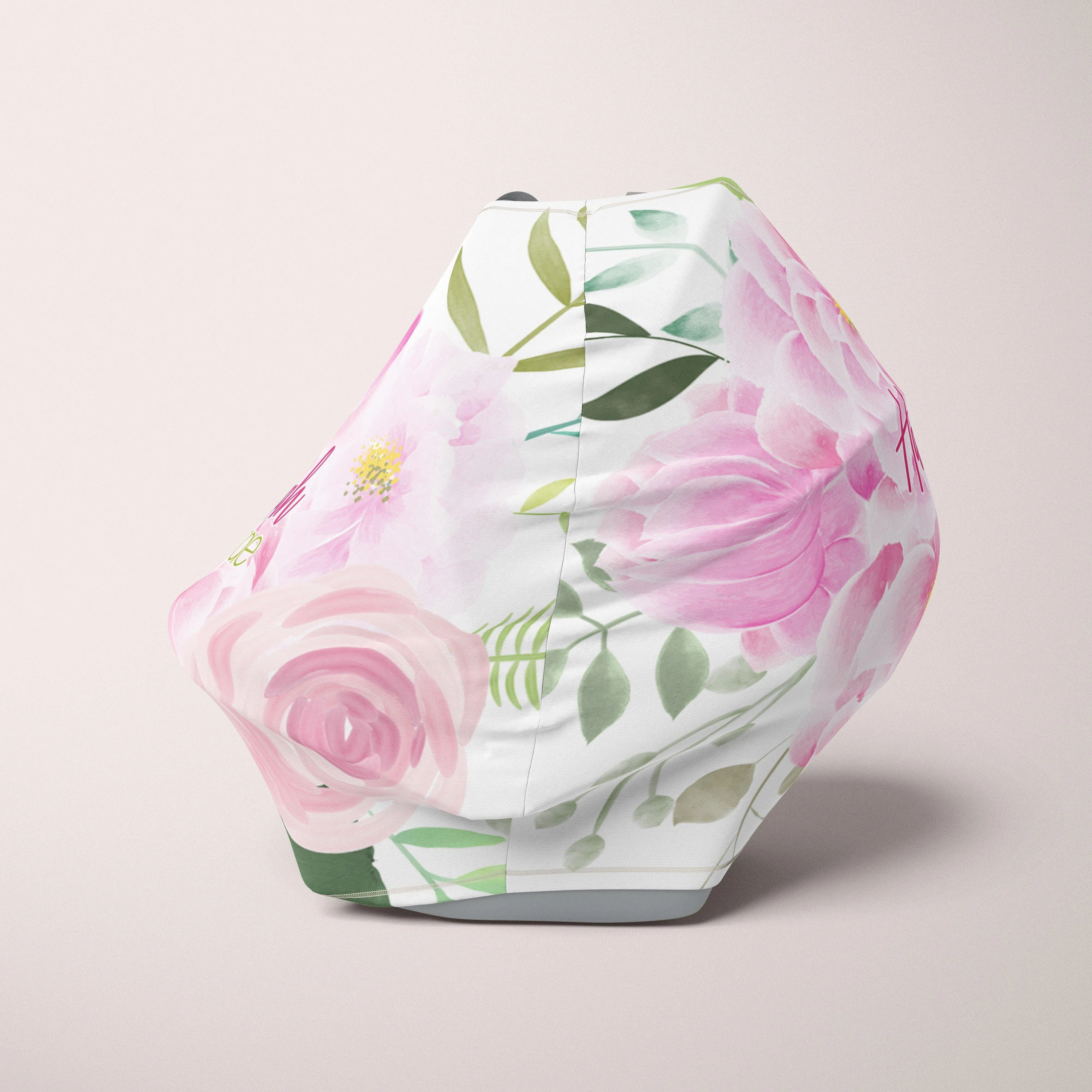 Car Seat Cover Peony