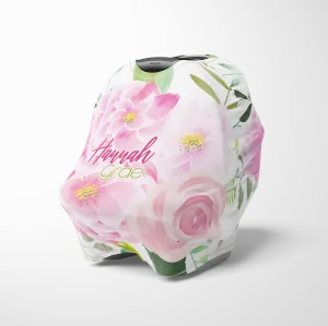 Car Seat Cover Peony