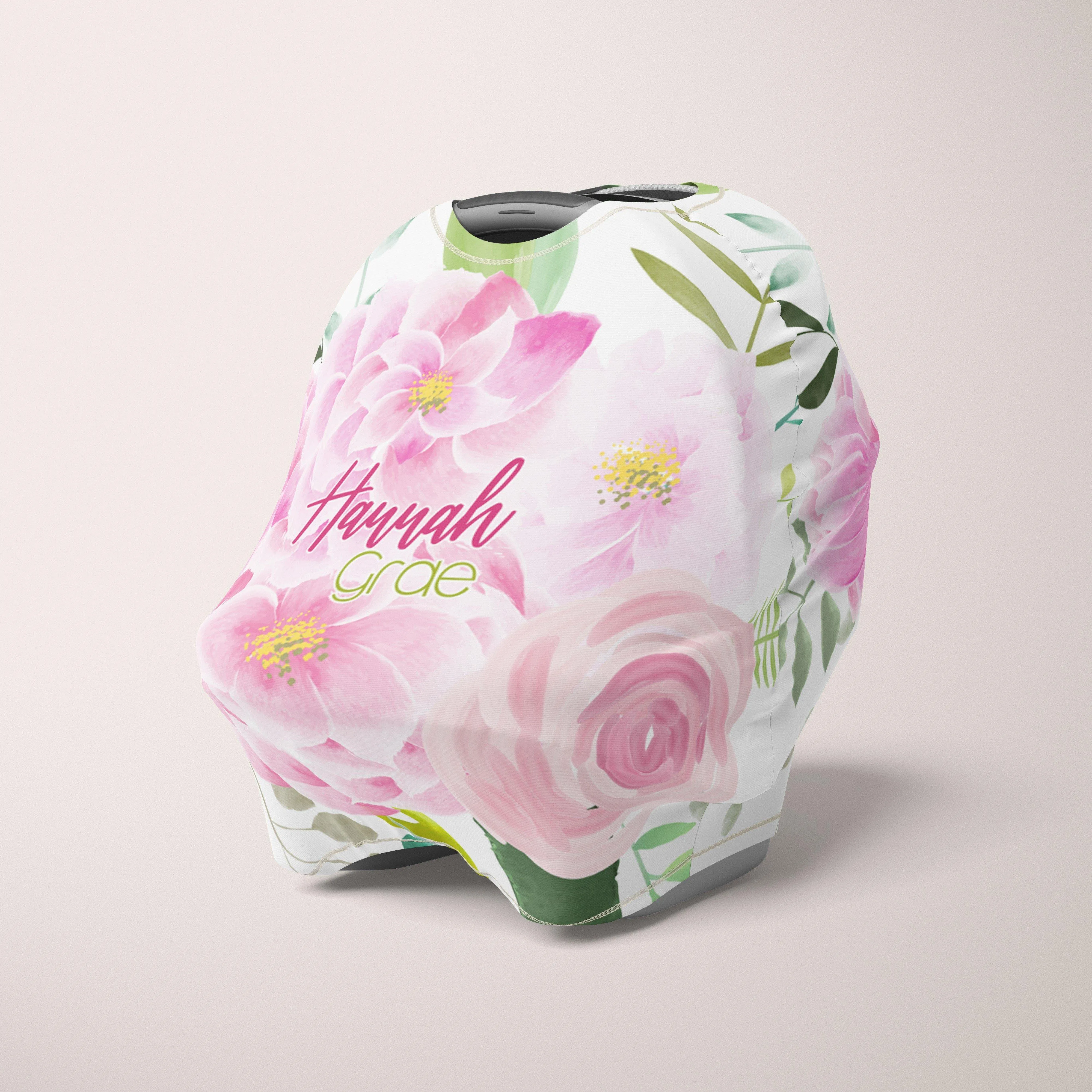 Car Seat Cover Peony