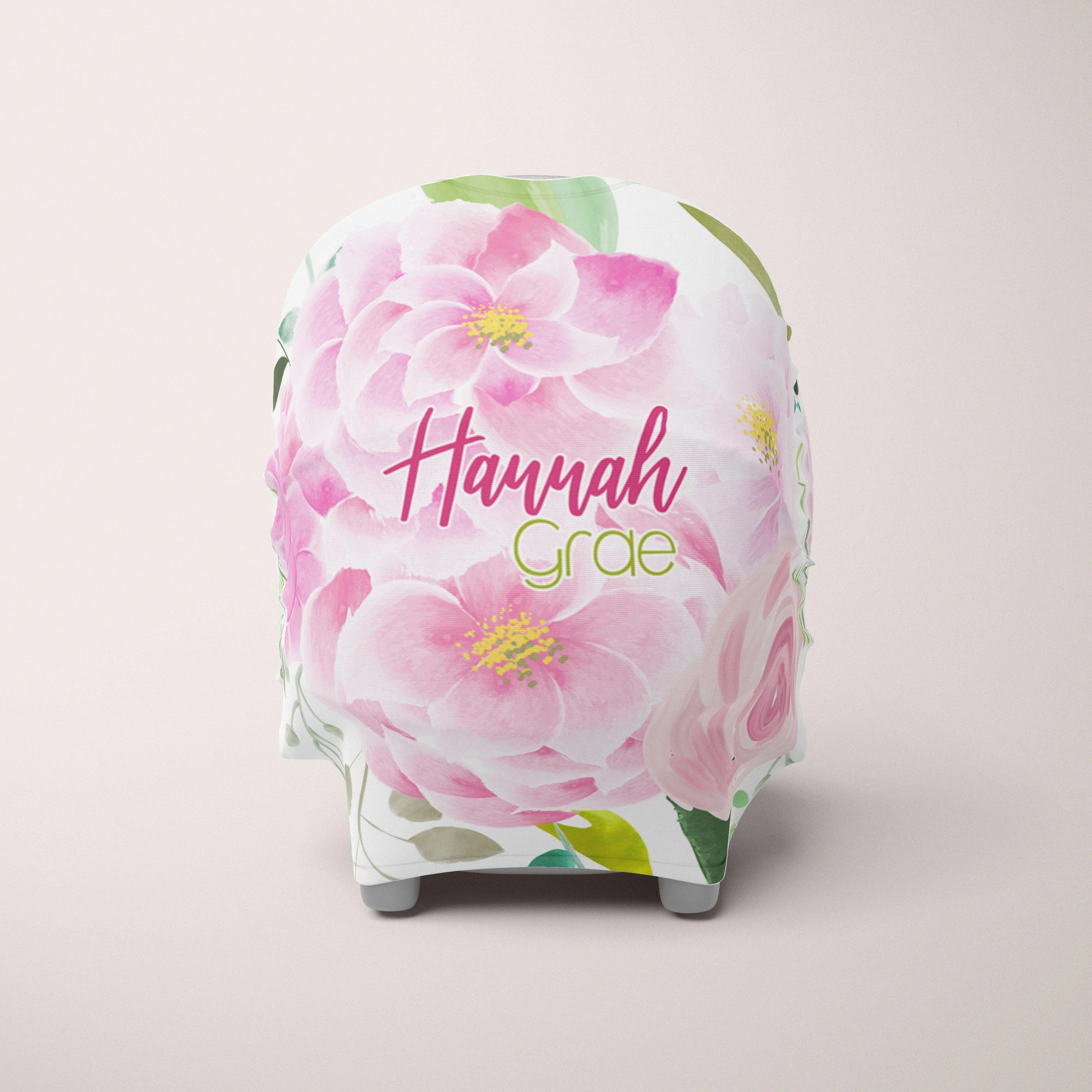 Car Seat Cover Peony