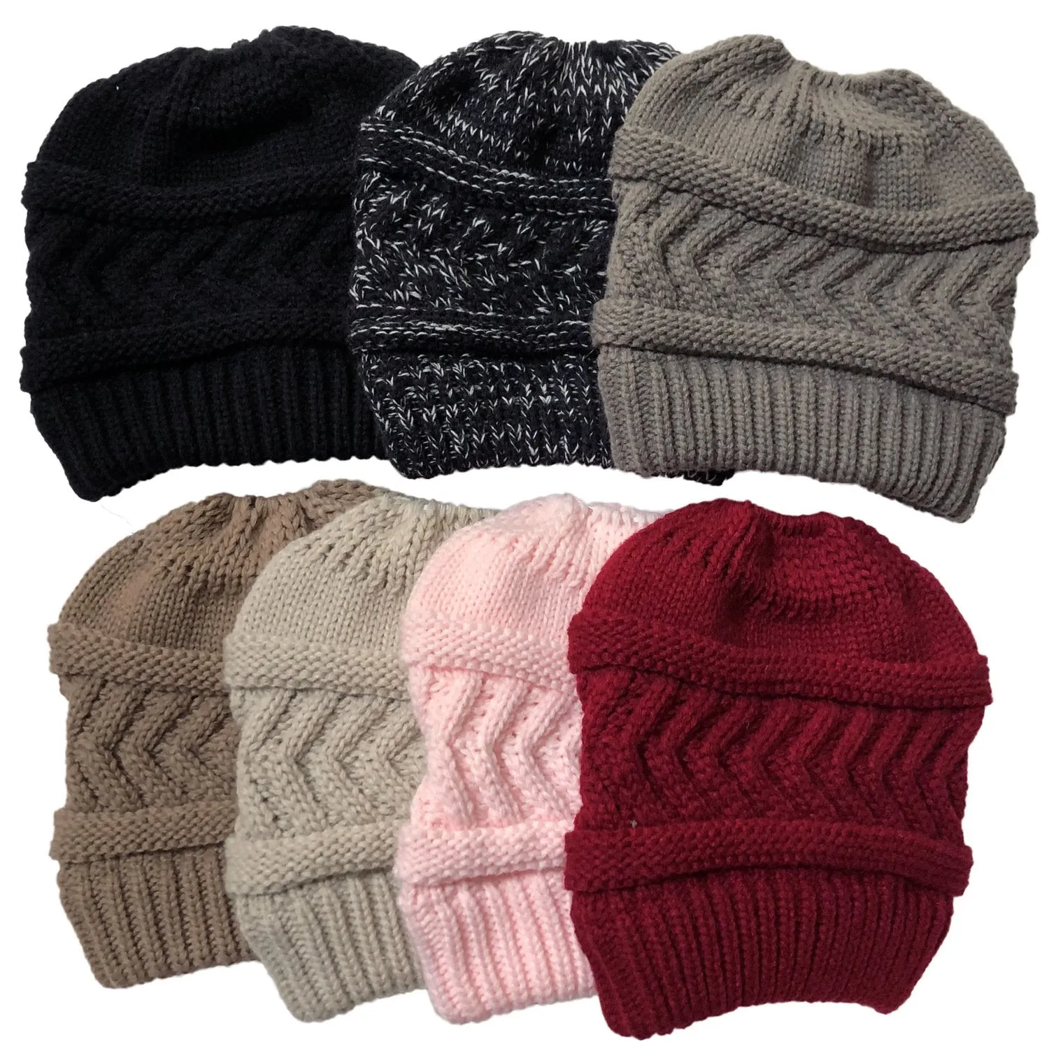 CC Mash up Ponytail Beanie New Style-Buy 1 Get 2 Free