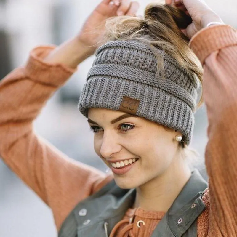 CC Messy Bun Beanie-Buy 1 Get 2 Free