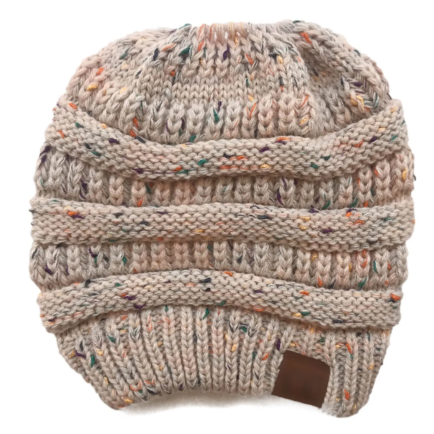 CC Point Yarn Messy Bun Beanie New Style-Buy 1 Get 2 Free