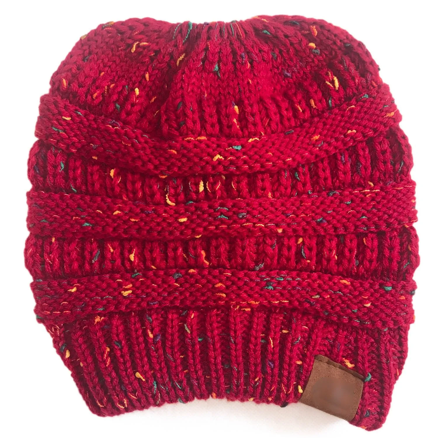 CC Point Yarn Messy Bun Beanie New Style-Buy 1 Get 2 Free
