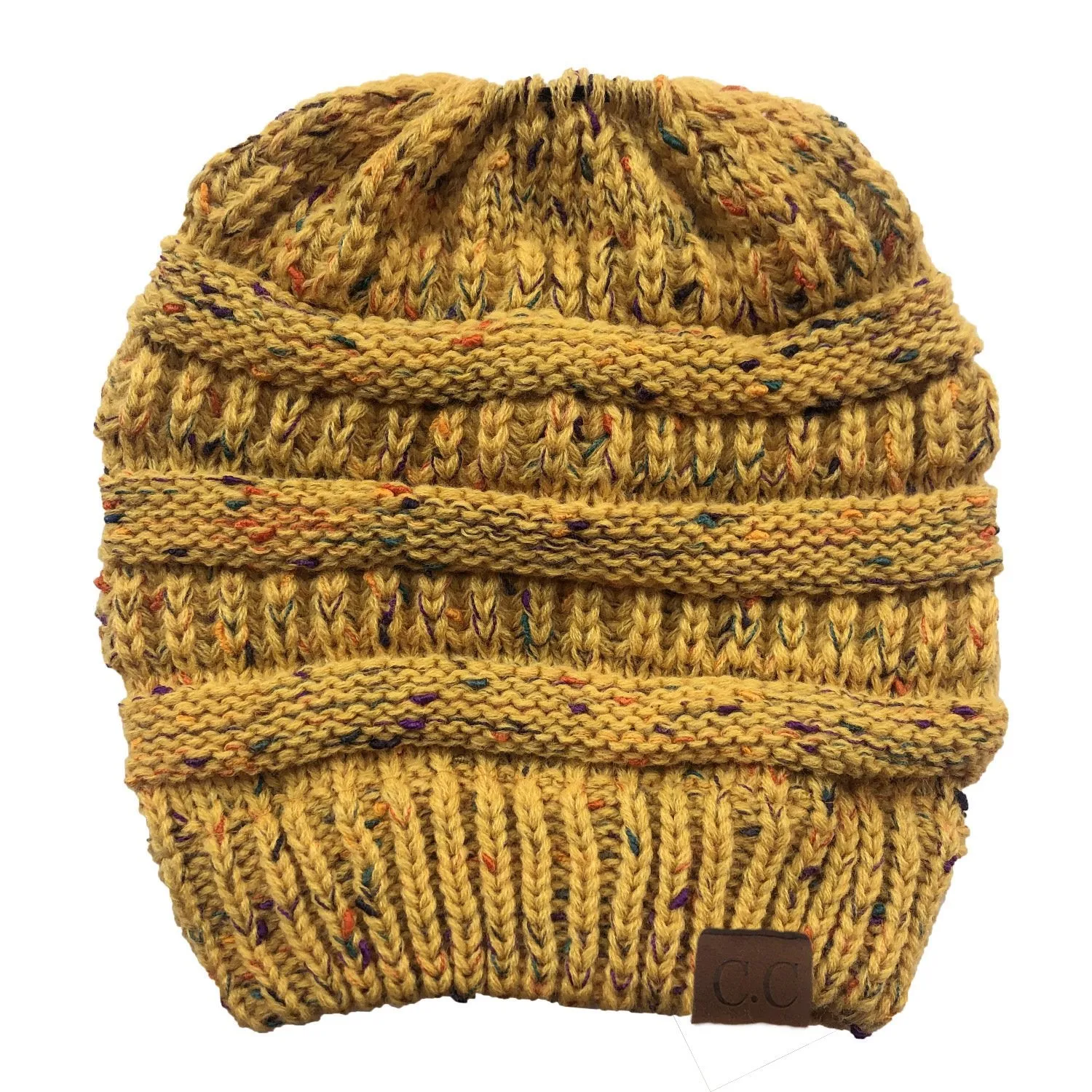 CC Point Yarn Messy Bun Beanie New Style-Buy 1 Get 2 Free