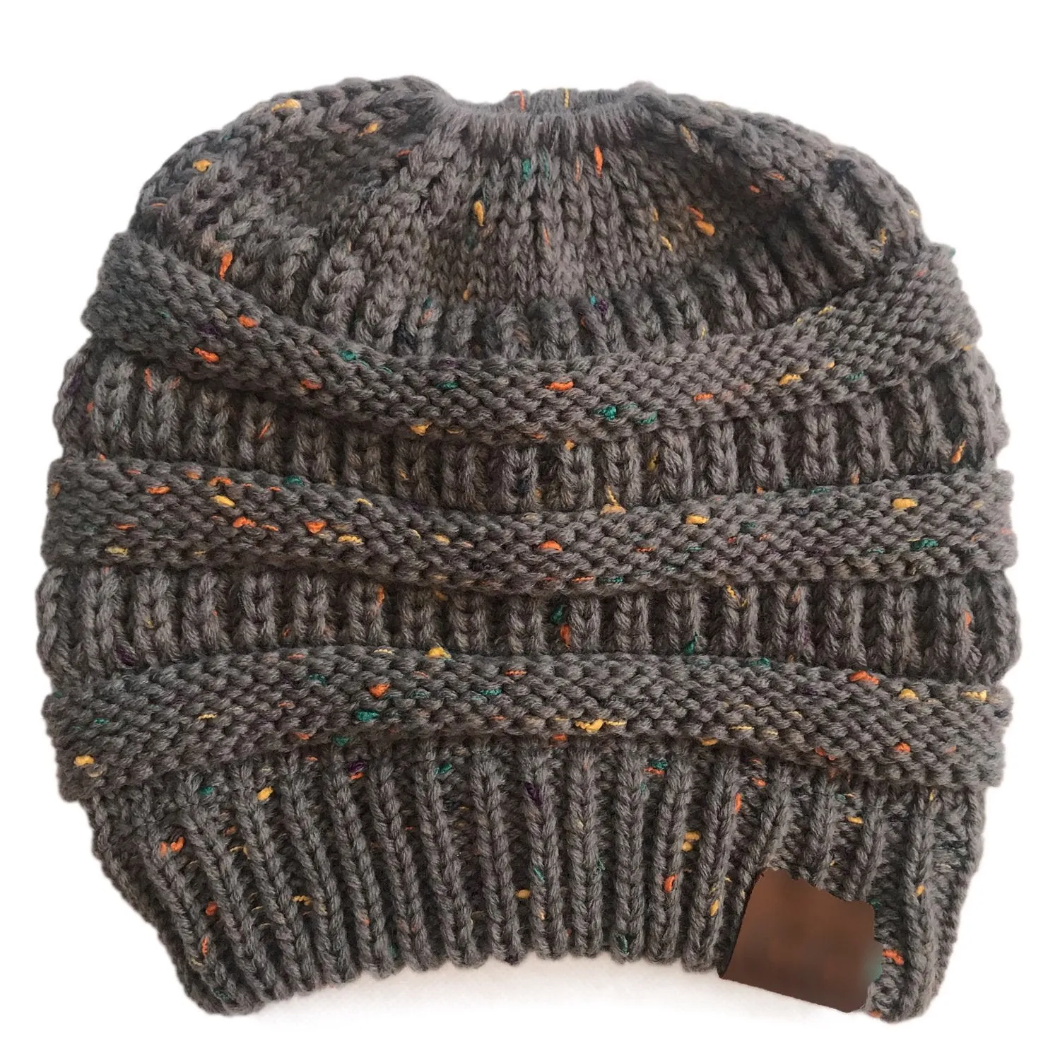 CC Point Yarn Messy Bun Beanie New Style-Buy 1 Get 2 Free