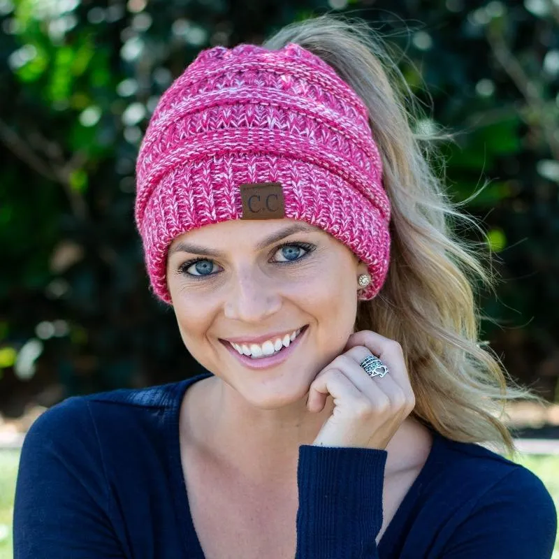 CC Ponytail Beanie - Buy 1 Get 2 Free