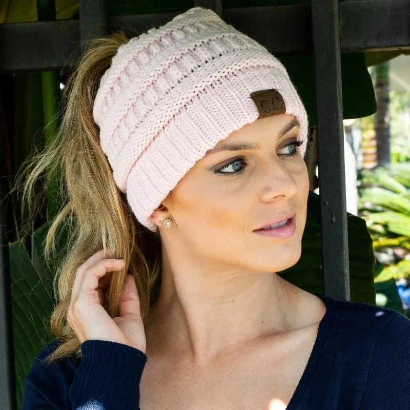 CC Ponytail Beanie - Buy 1 Get 2 Free