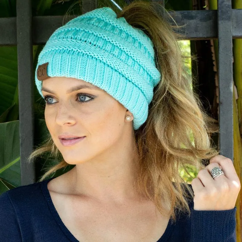 CC Ponytail Beanie - Buy 1 Get 2 Free