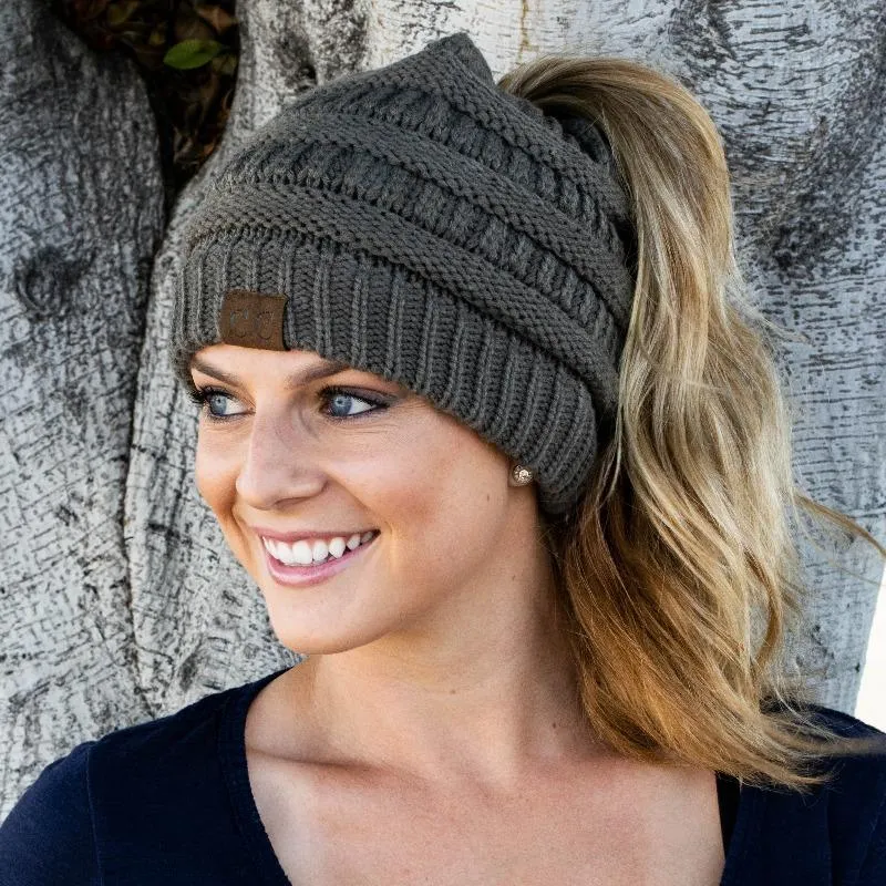 CC Ponytail Beanie - Buy 1 Get 2 Free