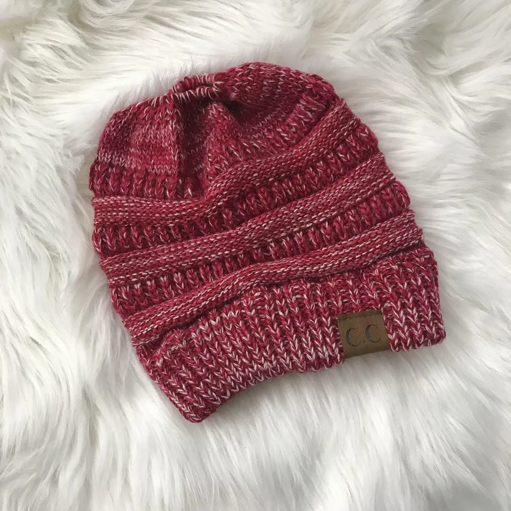 CC Ponytail Beanie - Buy 1 Get 2 Free