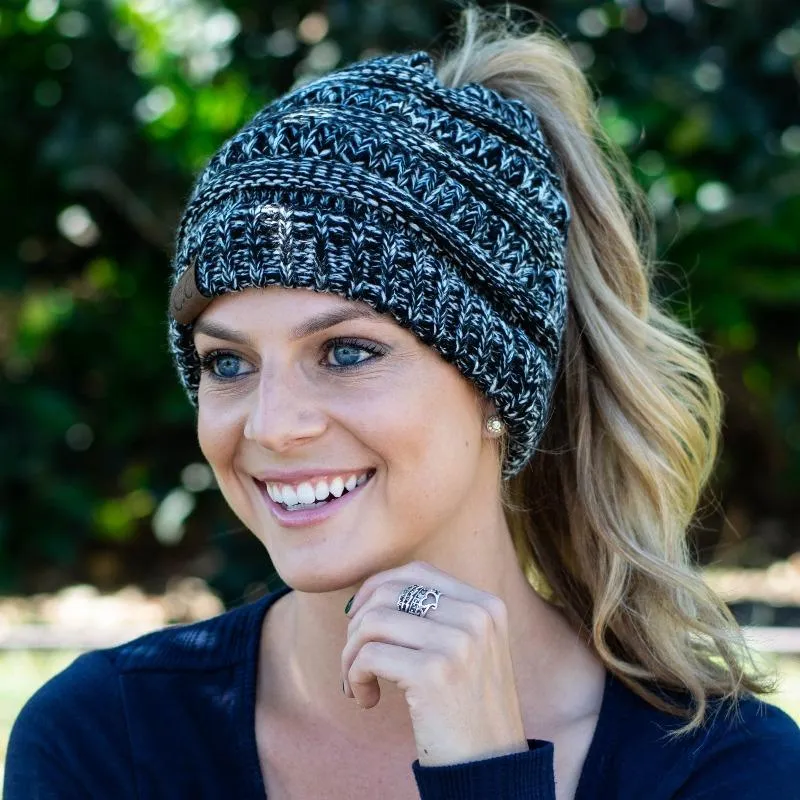 CC Ponytail Beanie - Buy 1 Get 2 Free
