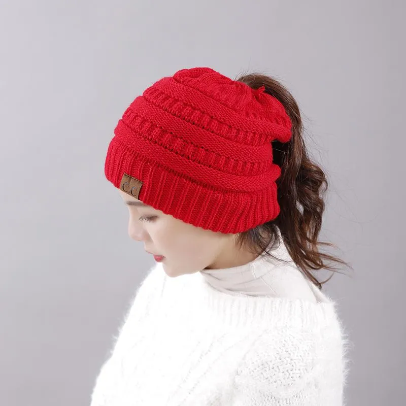 CC Ponytail Beanie - Buy 1 Get 2 Free