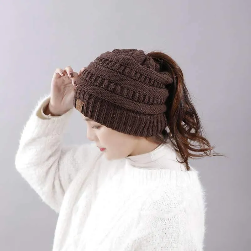 CC Ponytail Beanie - Buy 1 Get 2 Free