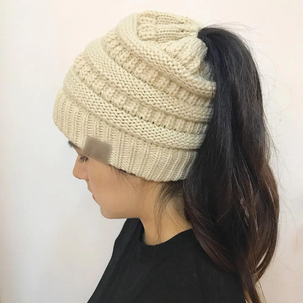 CC Ponytail Beanie New Style - Buy 1 Get 2 Free
