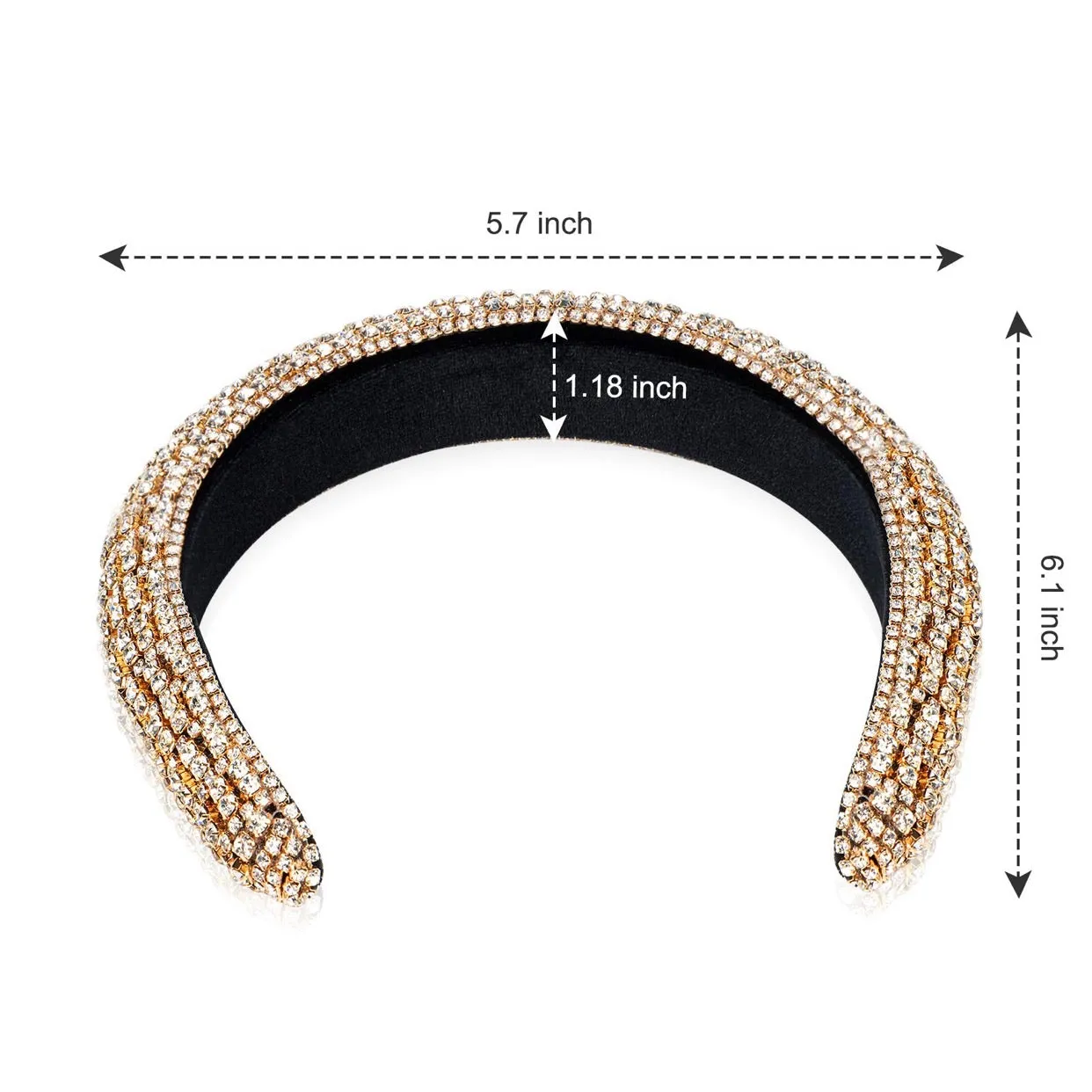 Charlotte Headband | Gold