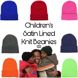 Children’s Satin Lined Caps | Toddler |Child Bonnets | Gilrs Satin Bonnets | Child Satin Lined Caps | Satin Lined Caps | Satin Lined Beanies