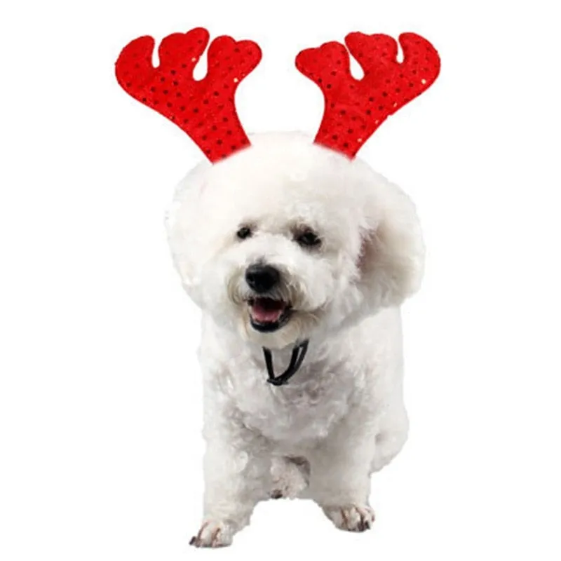 Christmas Pet Antler Headband