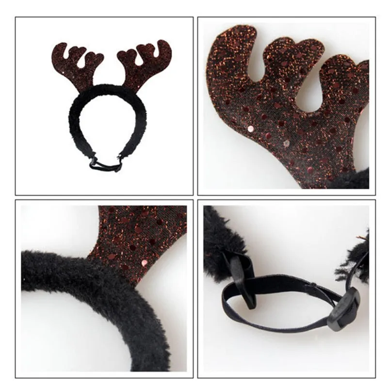 Christmas Pet Antler Headband