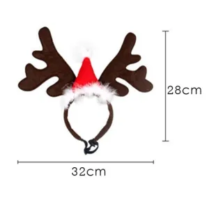 Christmas Pet Antler Headband