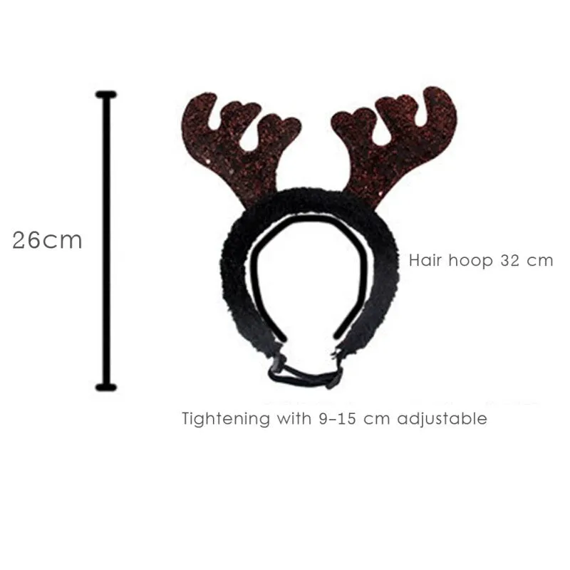 Christmas Pet Antler Headband
