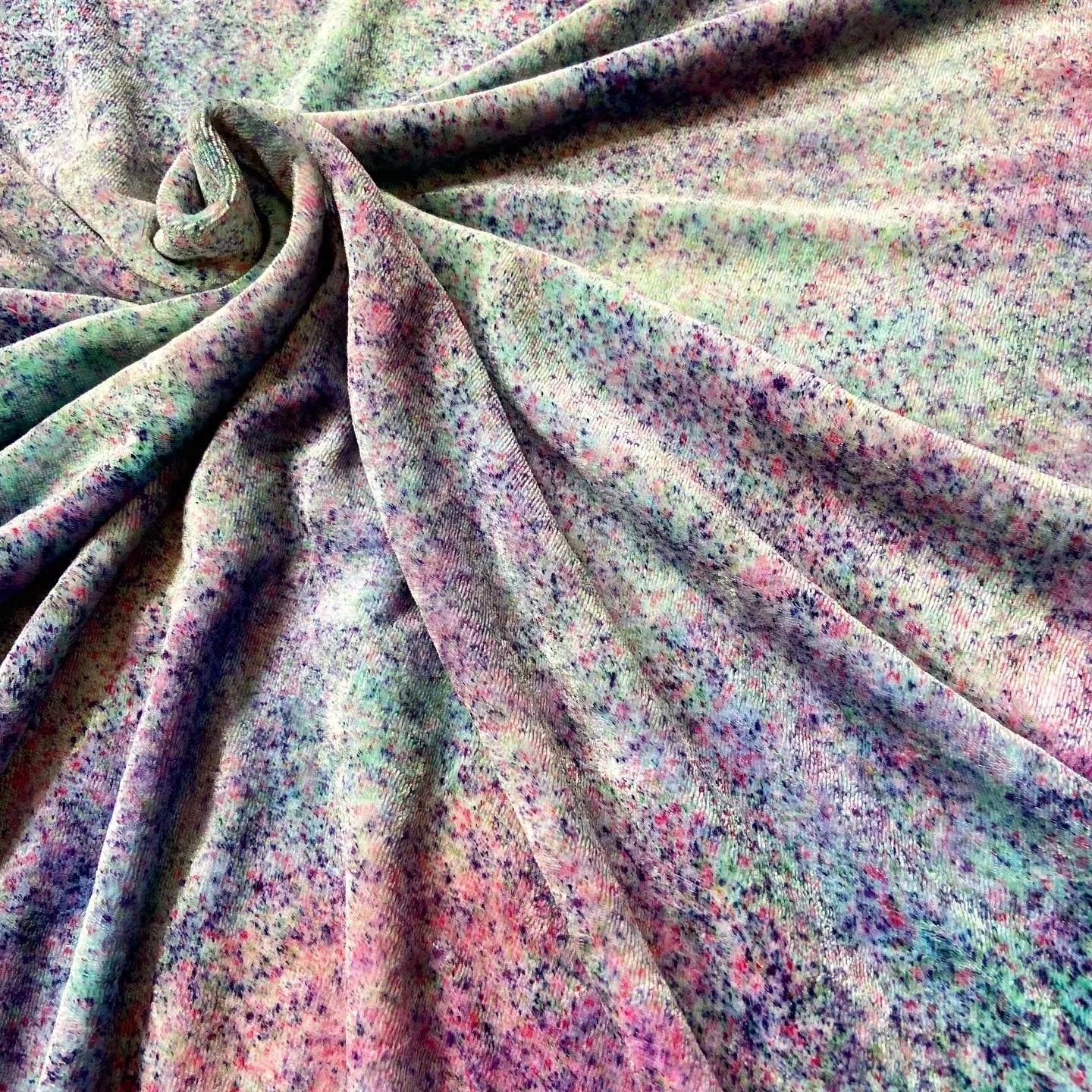 Cloth Pad - Icecream Sprinkles Bamboo Velour