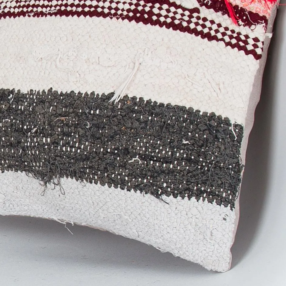 Contemporary Multiple Color Kilim Pillow Cover 16x16 7470