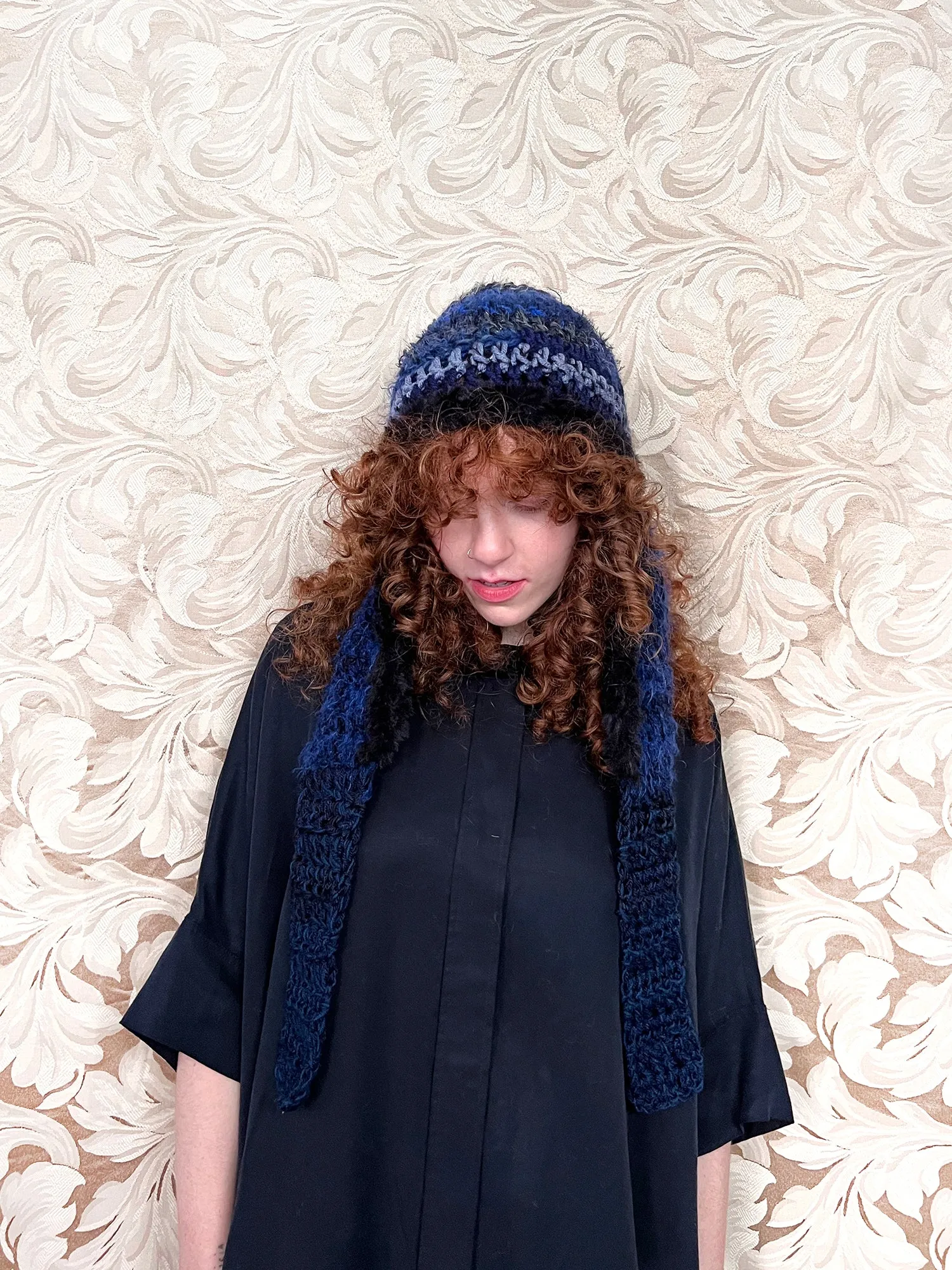 Cool Cat Crochet Hat #5 S/M