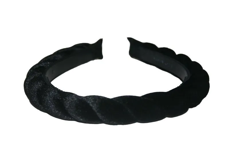 Copy of Black Velvet Hair Bands (Various Styles)