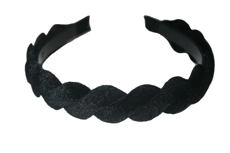 Copy of Black Velvet Hair Bands (Various Styles)