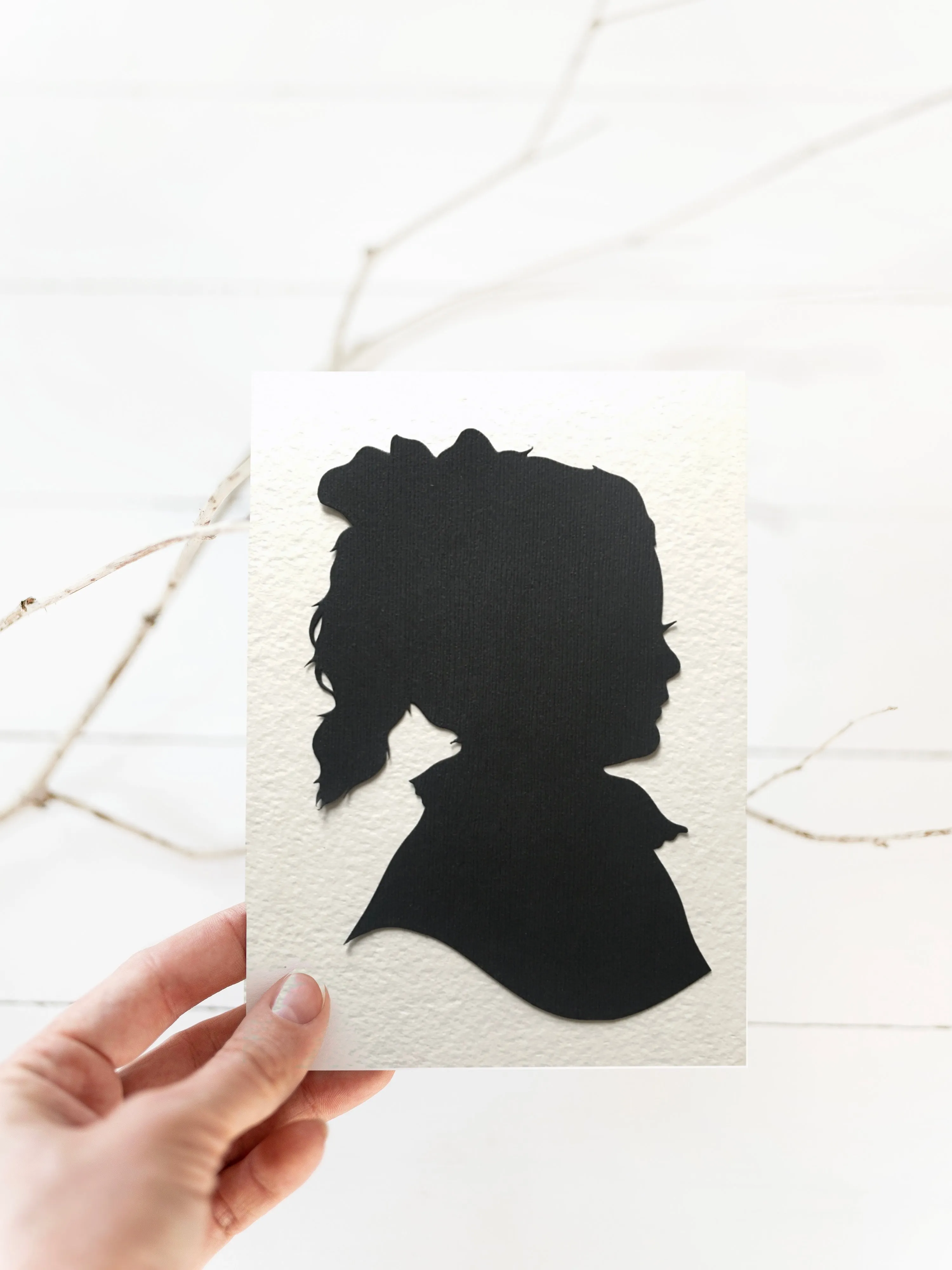 Custom Hand Cut Silhouettes by Elle