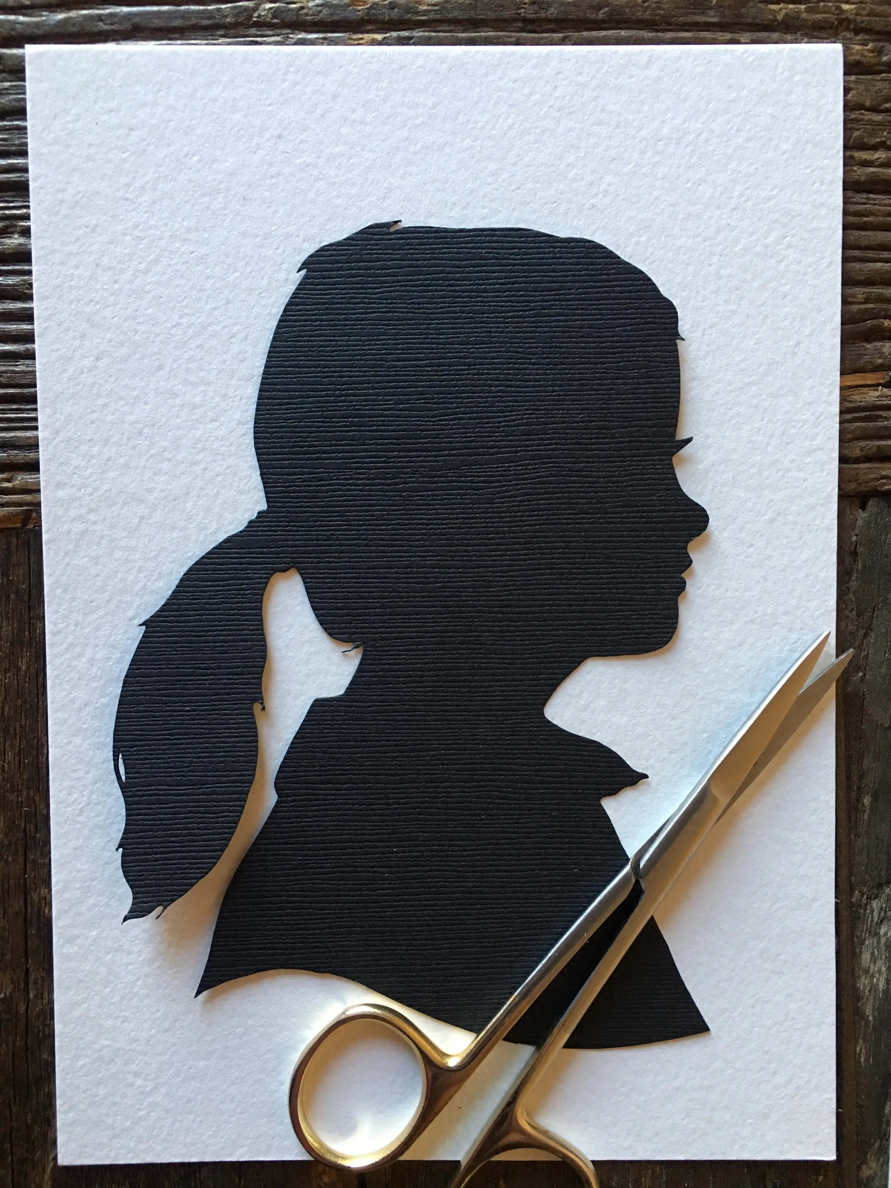 Custom Hand Cut Silhouettes by Elle