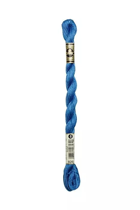 DMC Pearl Cotton - 826 - Tuareg Blue